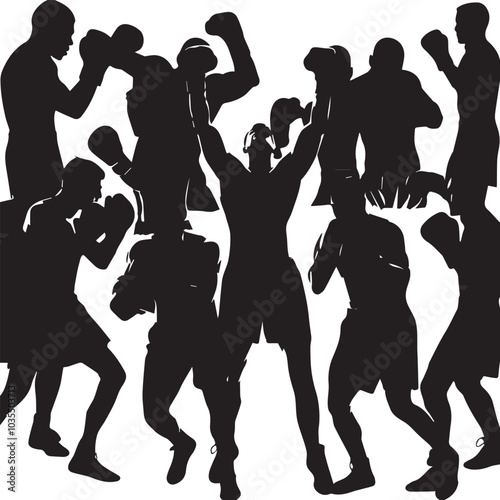 boxing champion background