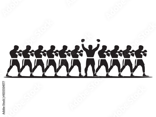 boxing champion background
