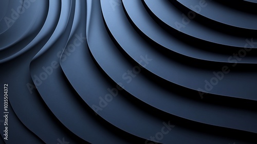 Wallpaper Mural Abstract blue and gray wavy background with a soft and smooth texture. Torontodigital.ca