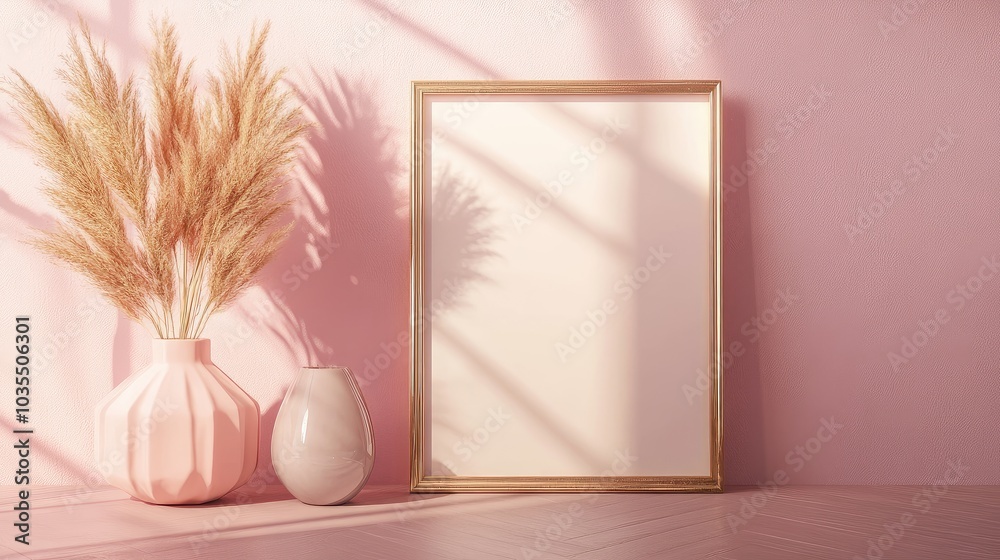 Fototapeta premium bottle and flowers