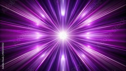 abstract purple light speed effect on dark background