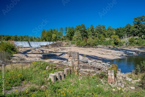 high falls state park, georgia photo