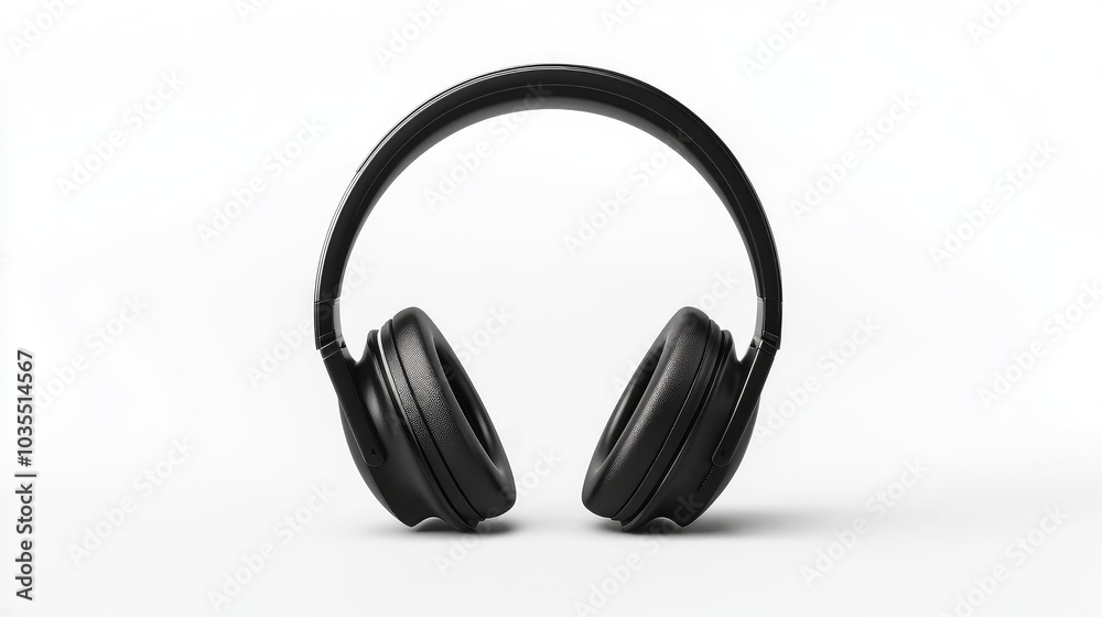 headphones isolated on white background headphones isolated on white background