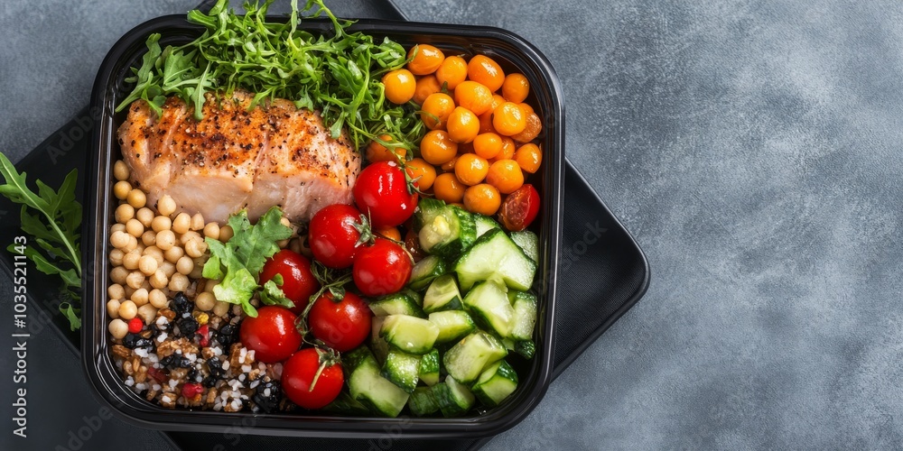 Balanced Meal for Breaking a Fast Including Lean Protein, Complex Carbs, and Healthy Fats Balanced Meal for Breaking a Fast Including Lean Protein, Complex Carbs, and Healthy Fats