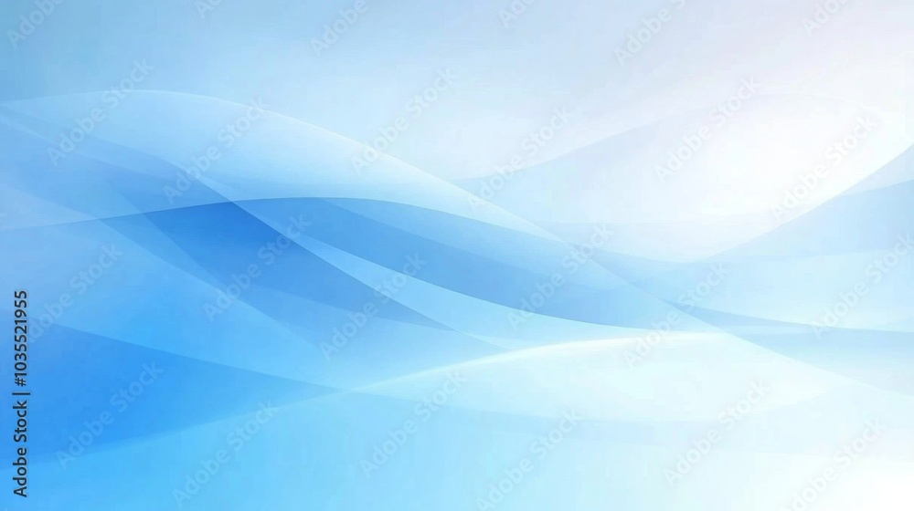 Soft Blue Minimalist Gradient Waves Soft Blue Minimalist Gradient Waves
