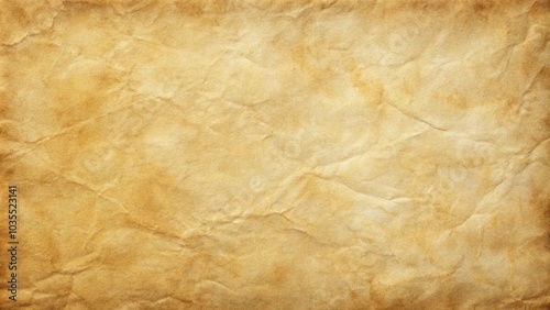 A close-up shot of a sheet of parchment paper with a subtle texture and a slight yellowish tint, aged appearance, antique look