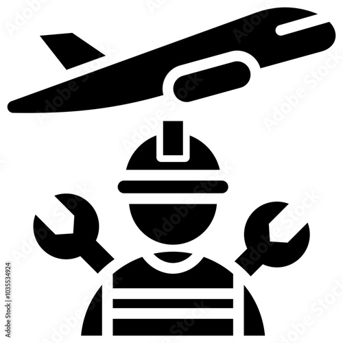 Aircraft Maintenance Icon