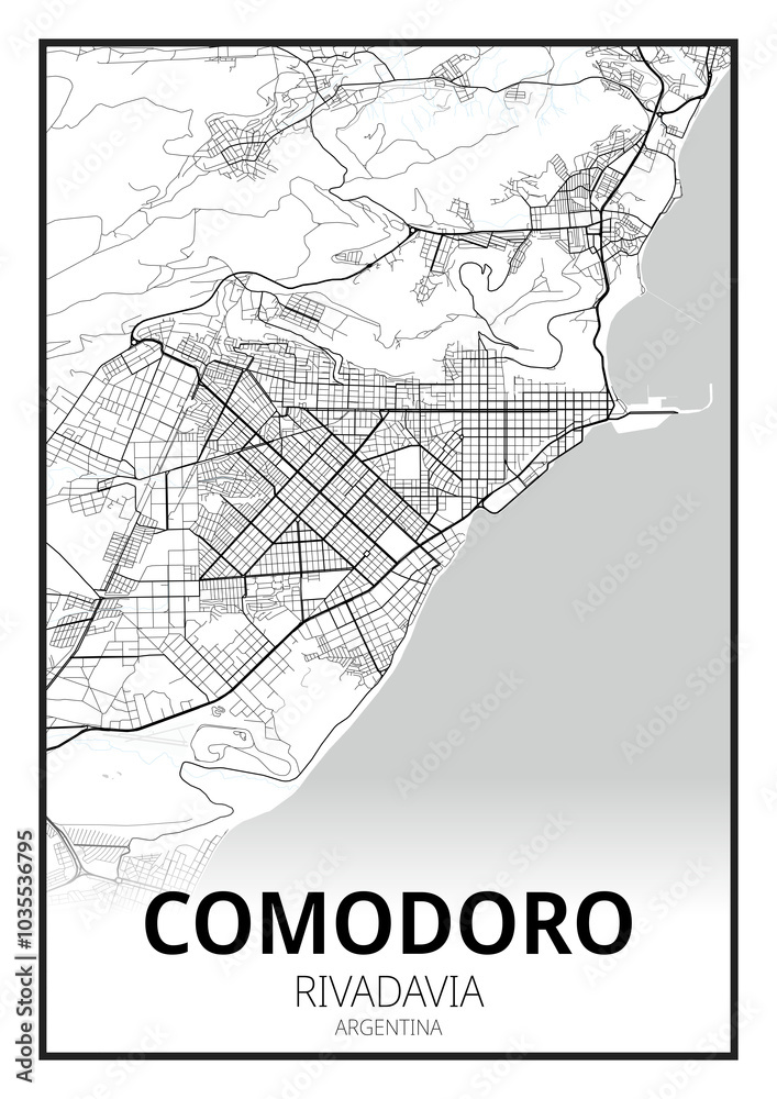 Obraz premium Comodoro, Argentine