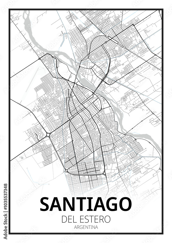 Naklejka premium Santiago del Estero, Argentine