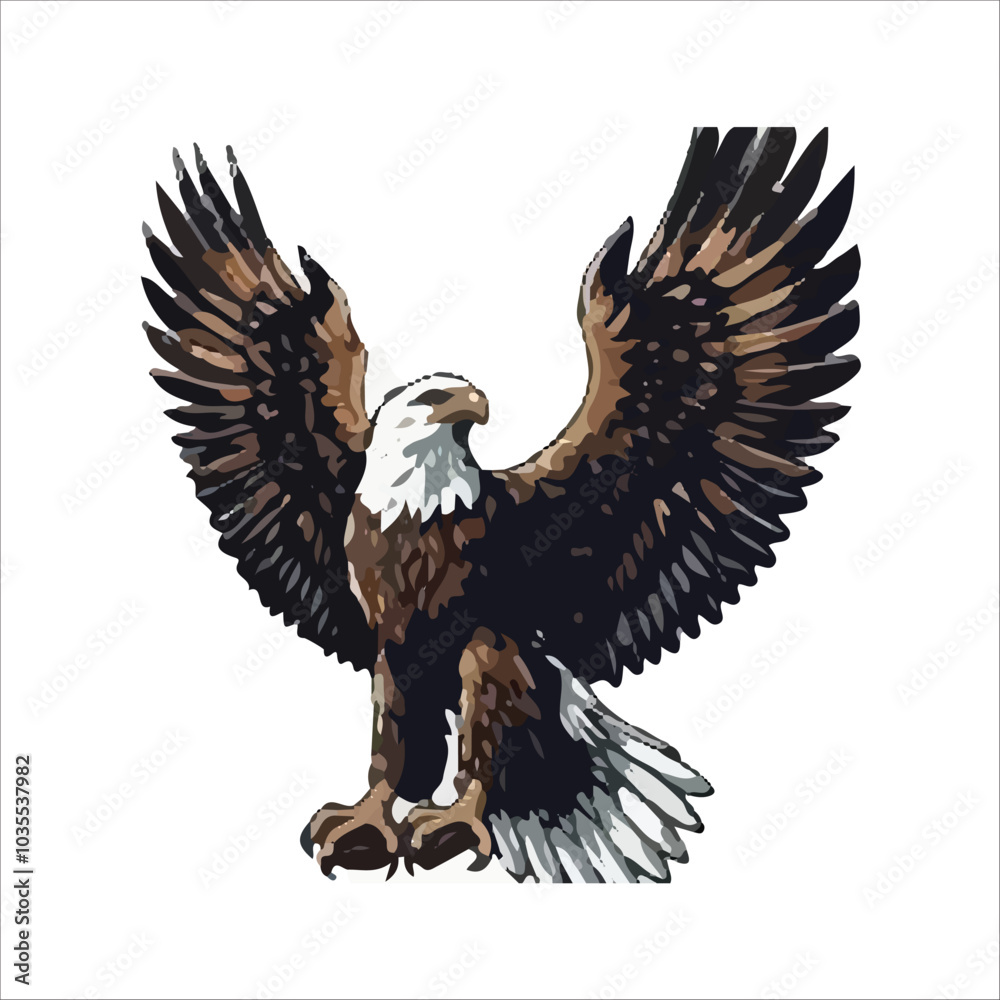 Obraz premium Eagle Bird vector design 
