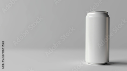 Can of Soda Mockup, high-end and customizable with realistic high-resolution rendering, ideal for branding, packaging design, and beverage presentations, AI Generative