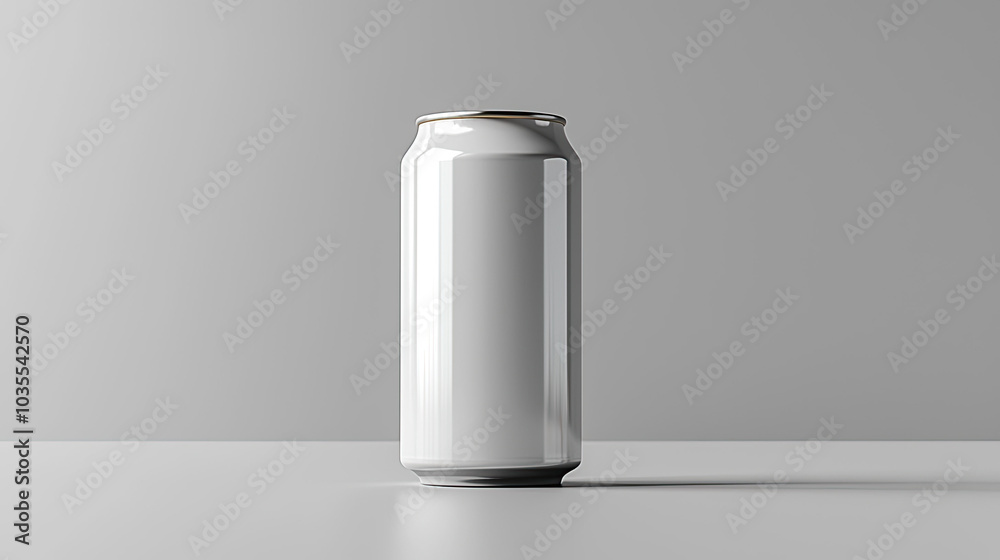 Can of Soda Mockup, high-end and customizable with realistic high-resolution rendering, ideal for branding, packaging design, and beverage presentations, AI Generative Can of Soda Mockup, high-end and customizable with realistic high-resolution rendering, ideal for branding, packaging design, and beverage presentations, AI Generative