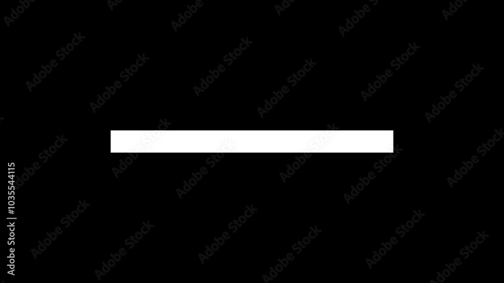 white loading bar on black background video white loading bar on black background video
