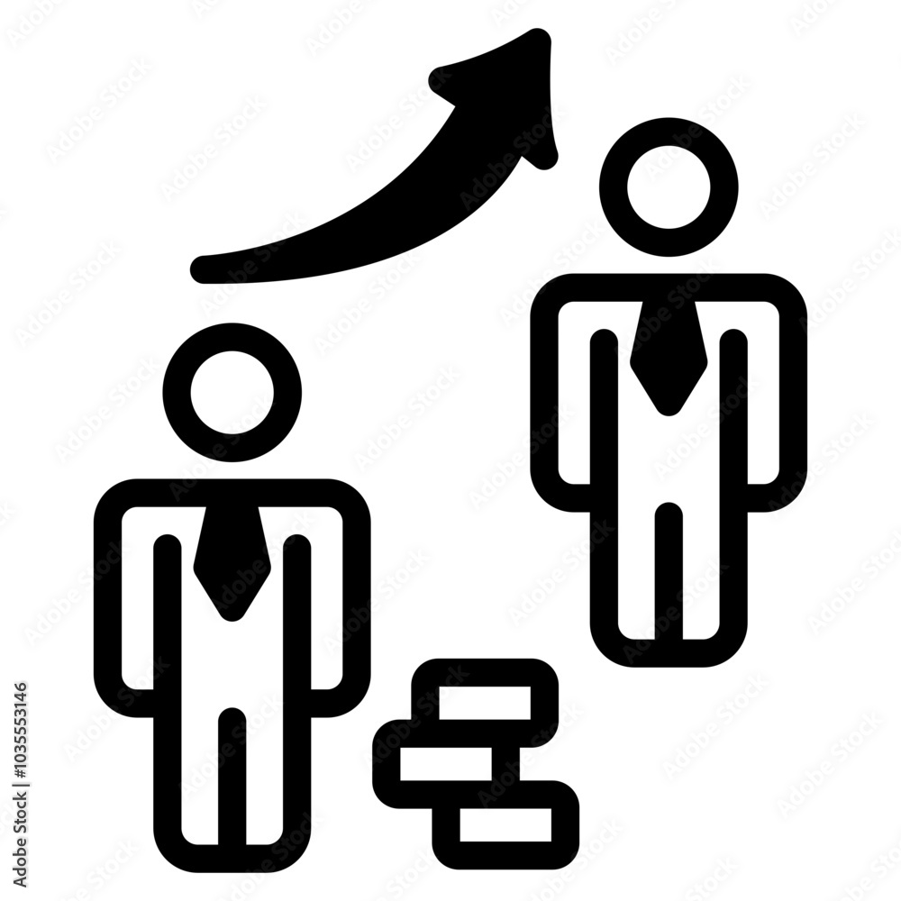 Personal growth icon Personal growth icon