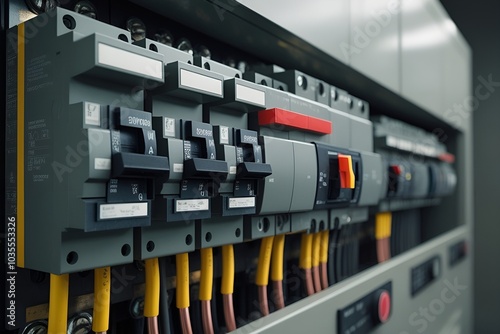 Electric Curcuit Breaker, Low voltage breaker of control panel in power plant