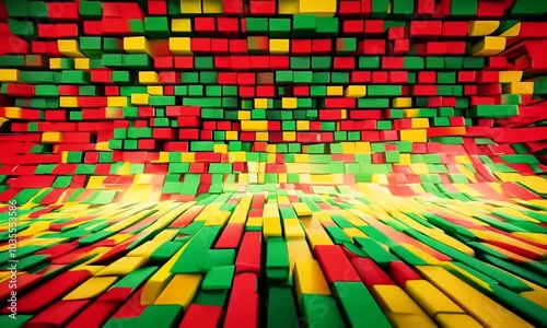 reggae background.