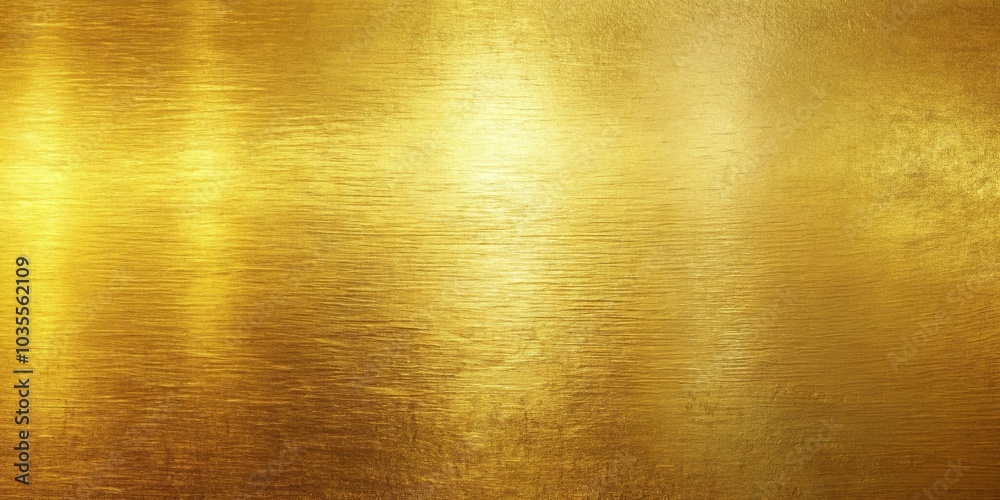 Fototapeta premium Abstract golden texture with Christmas abstract background reflected in it