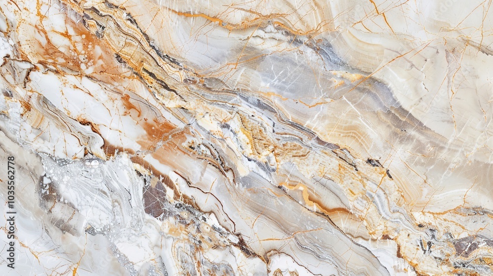 Obraz premium Marble stone texture panorama white background