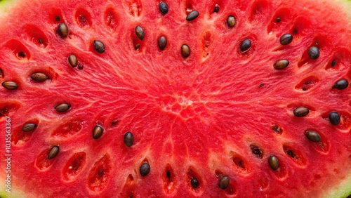 Abstract background texture of watermelon flesh with reflected red tones