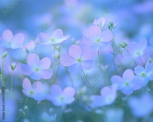 Many purple flowers that are blooming in the field - Outdoor