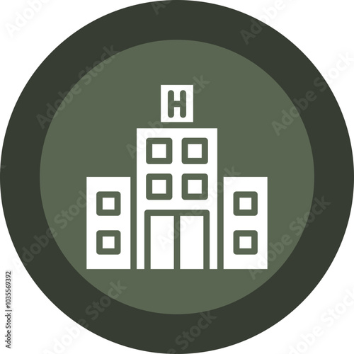 Hospital Icon Design