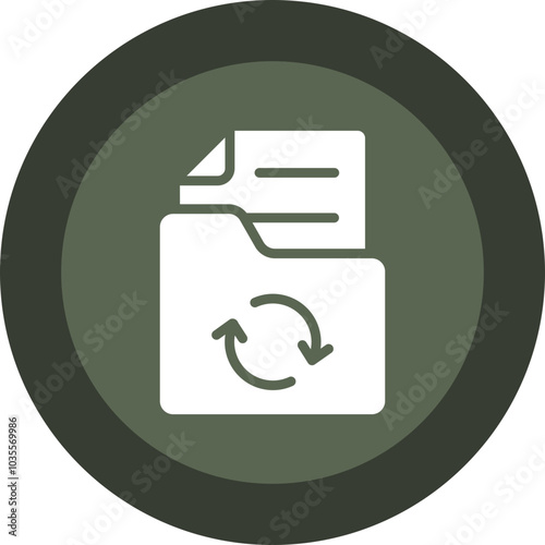Folder Update Icon Design