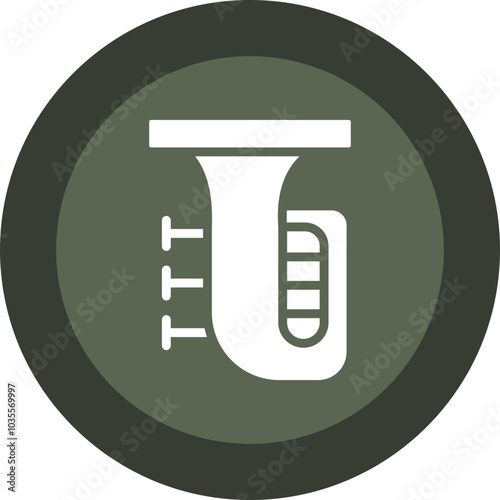 Tuba Icon Design