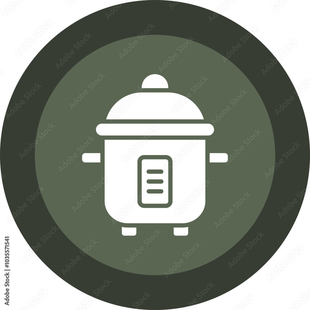 Rice Cooker Icon Design Rice Cooker Icon Design