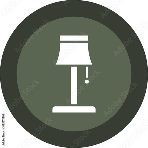 Floor Lamp Icon Design
