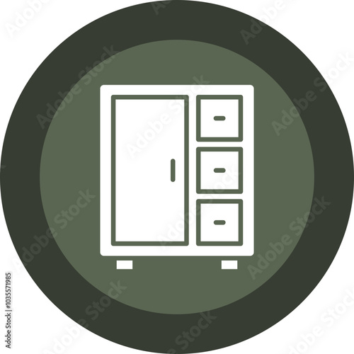 Cupboard Icon Design