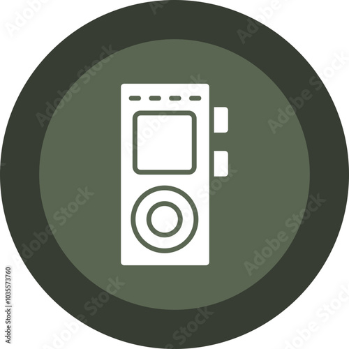 Audio Recorder Icon Design