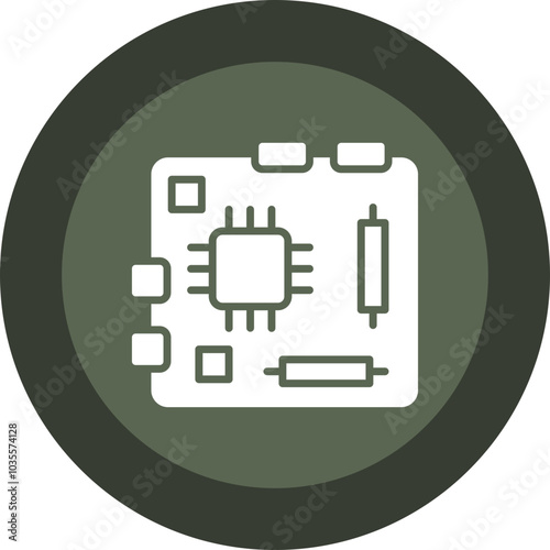 Motherboard Icon Design