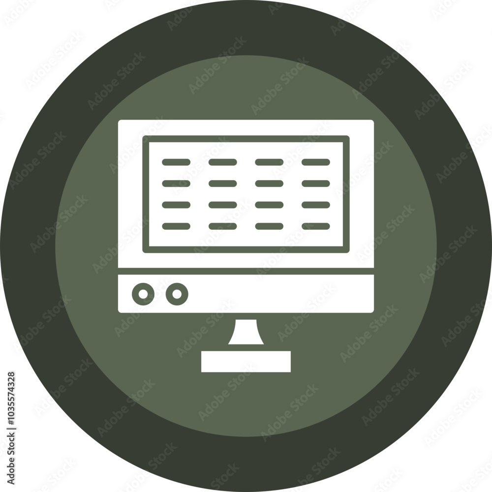 Monitor Icon Design Monitor Icon Design