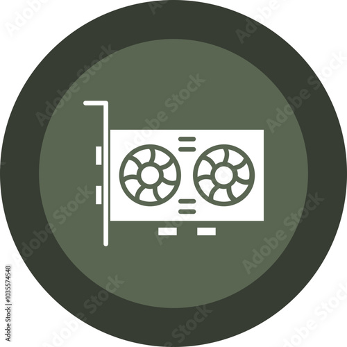 Video Card Icon Design