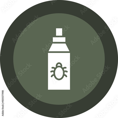 Bug Repellent Icon Design