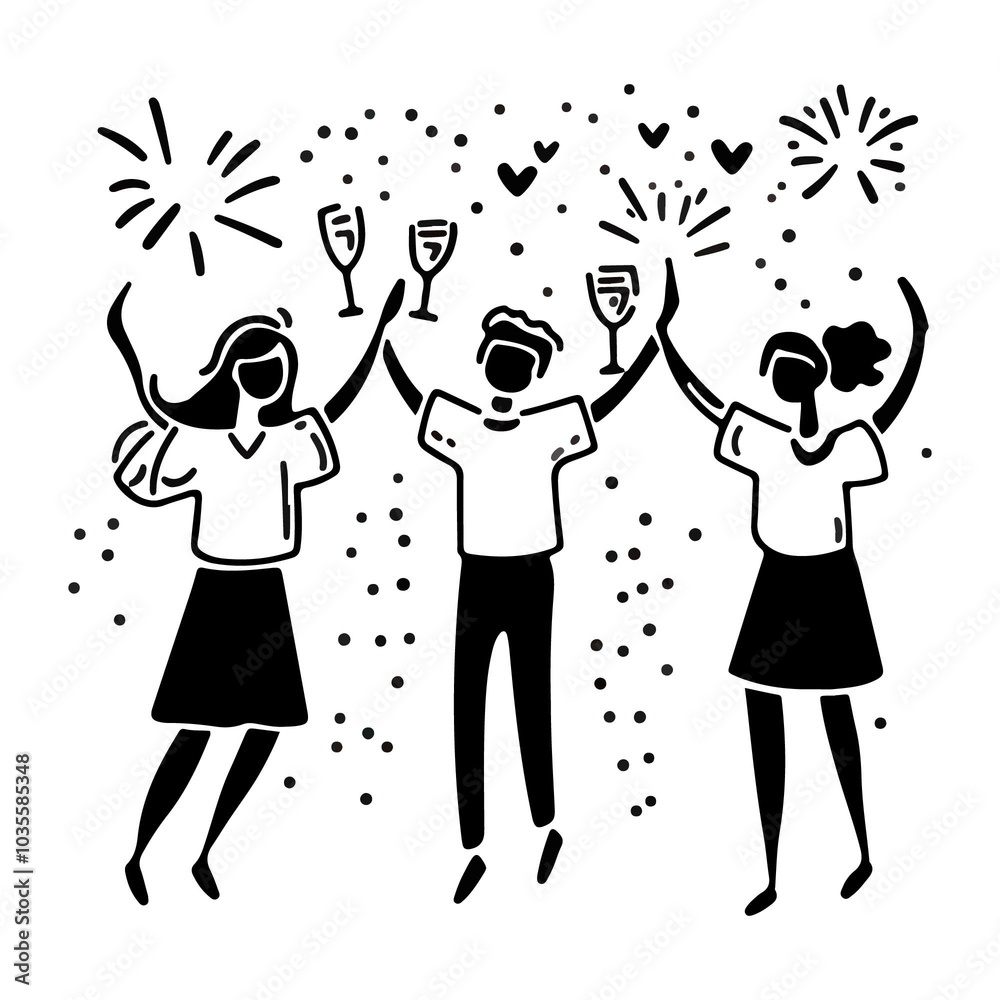 Happy New Year Icon Happy New Year Icon