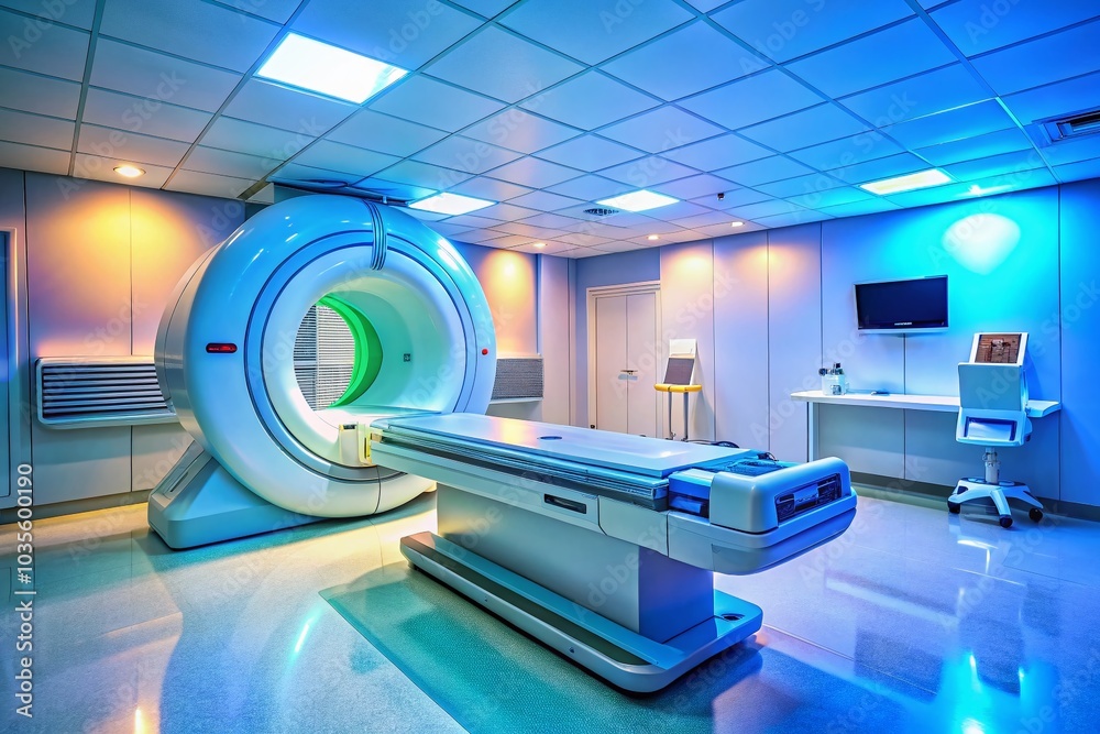 Advanced CT Scanner Technology in Hospital Setting for Medical Imaging and Diagnosis Advanced CT Scanner Technology in Hospital Setting for Medical Imaging and Diagnosis