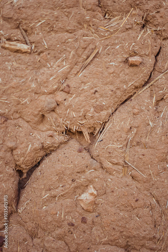 textura de barro