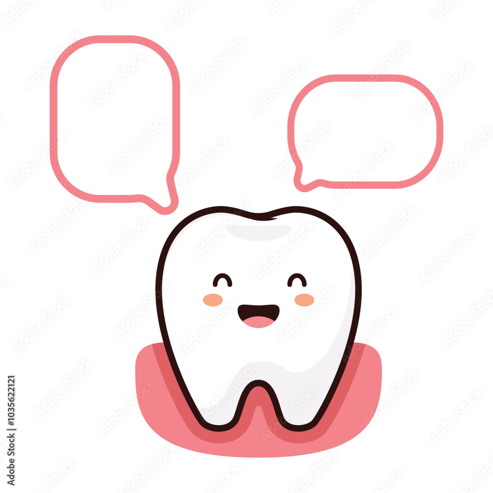 Dental a cartoon tooth cute vecter mascot medicine Dental a cartoon tooth cute vecter mascot medicine