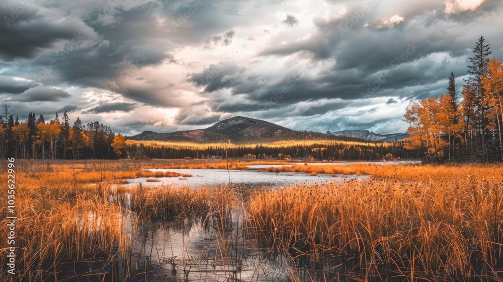 Autumnal Serenity in the Wilderness Autumnal Serenity in the Wilderness