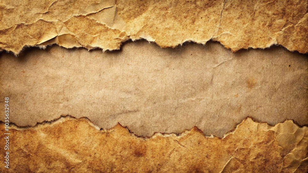 Fototapeta premium abstract grunge background texture with torn paper layers