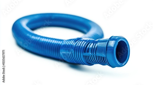 A flexible blue hose designed for various industrial applications.