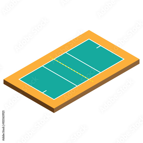 Volleyball Field 3D