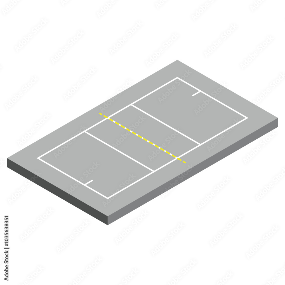 Volleyball Field 3D Volleyball Field 3D
