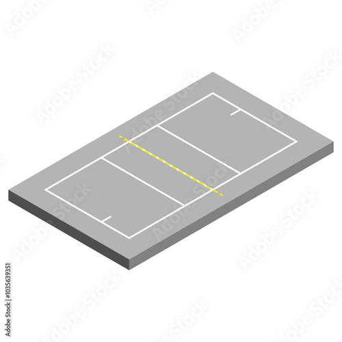 Volleyball Field 3D