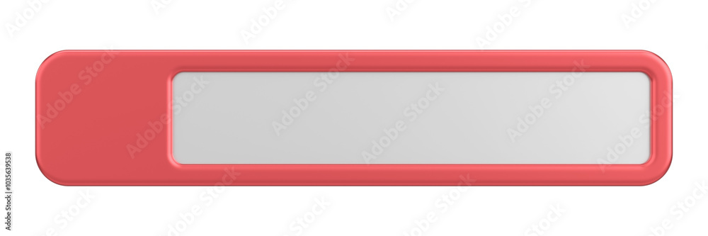 Profile tab. Social media profile. 3D illustration. Profile tab. Social media profile. 3D illustration.