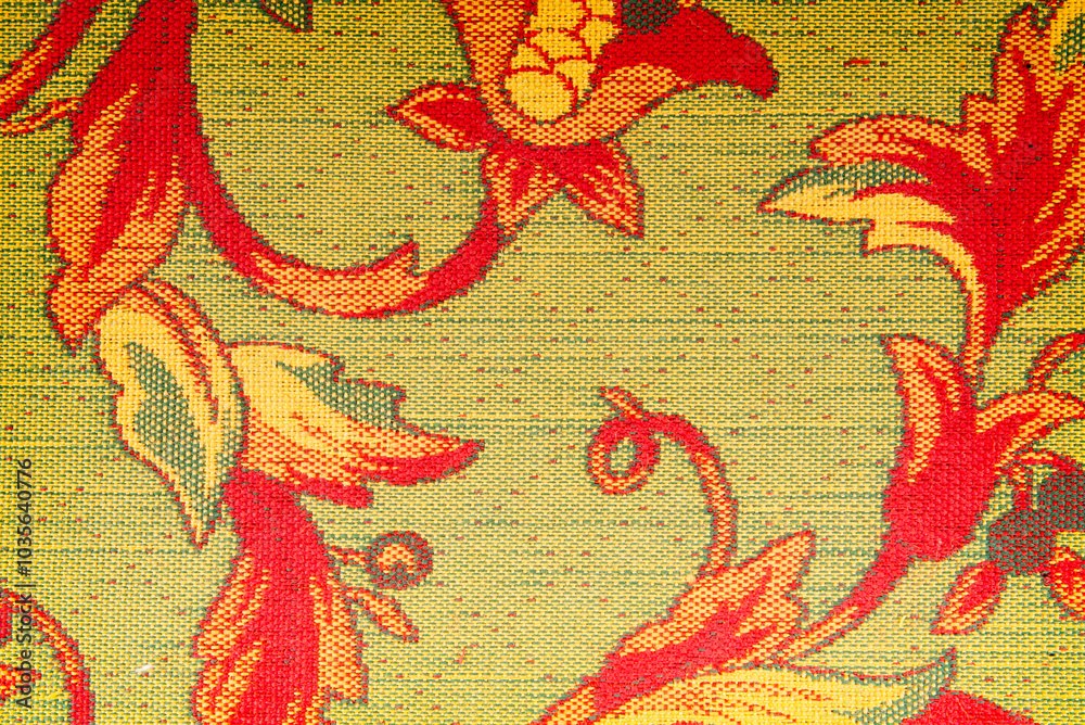 Fototapeta premium Textile textures and patterns in the 90s. High resolution images.