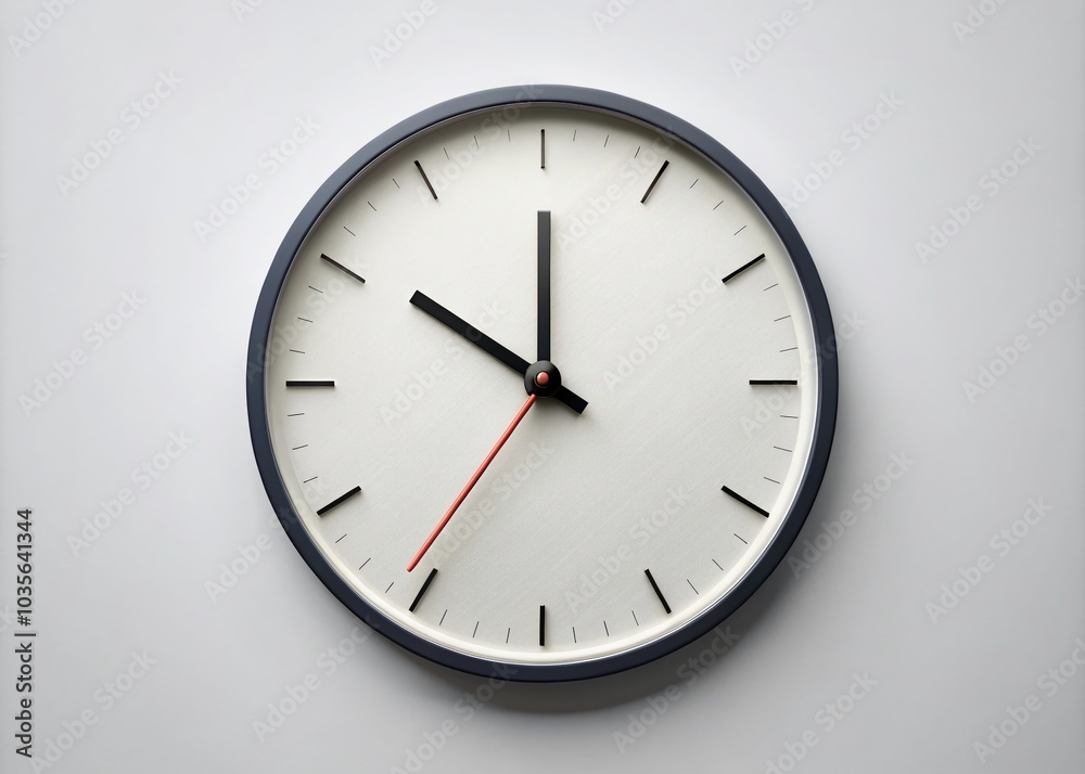 Black Line Clock Icon - Watch Symbol for Alarm and Time Management in Minimalistic Design Black Line Clock Icon - Watch Symbol for Alarm and Time Management in Minimalistic Design
