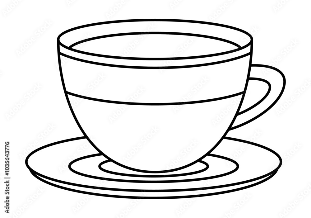 Icono negro de taza de té o café Icono negro de taza de té o café