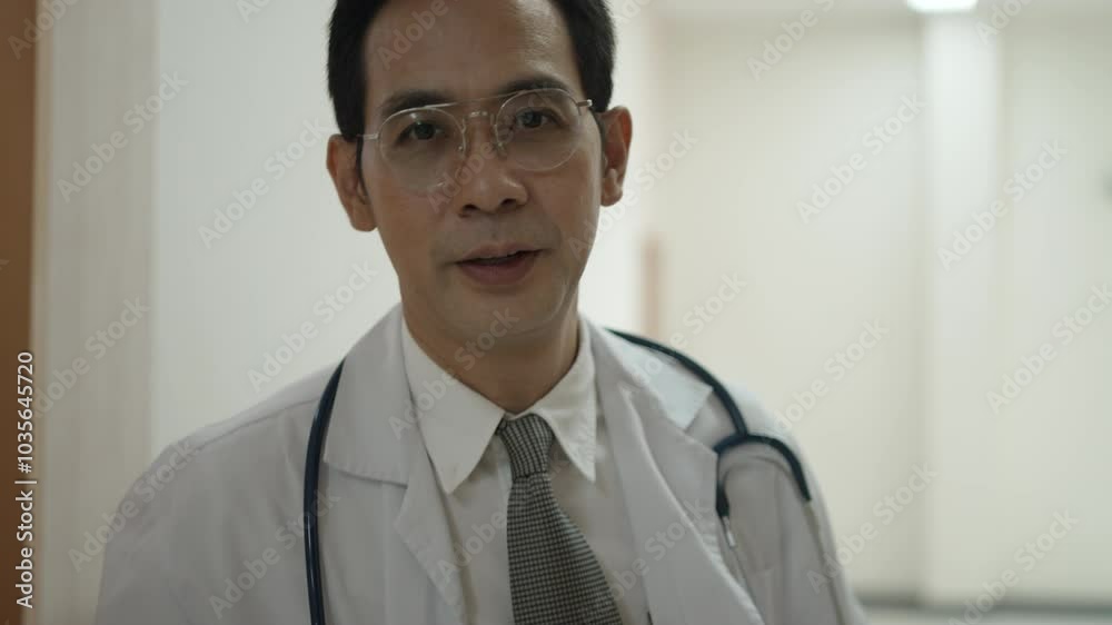 Doctor is visit patient at hospital. Healthcare and hospital. Doctor is visit patient at hospital. Healthcare and hospital.